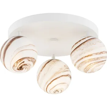 Argon Fabio stropní světlo 3x7 W bílá-hnědá-krémová 6291