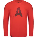 Pánské tričko - LOAP Aldoss, červená Barva: Červená, Velikost: S