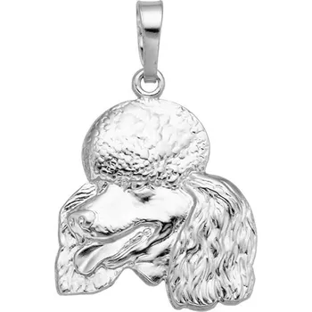 Přívěsek BEALIO Stříbrný přívěsek PES pudl 03-10459-3004 Stříbrný