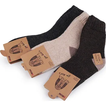 Dámské ponožky Dámské / dívčí ponožky thermo Alpaka, barva 9 (vel. 27-31) mix