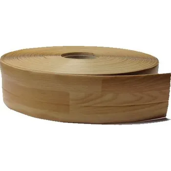 Lepicí páska Podlahová lemovka z PVC samolepící dřevo špalkové střední