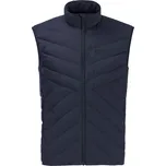 Tmavě modrá pánská sportovní vesta Jack Wolfskin Athletic Down Vest M 1206692-1010 Velikost: S