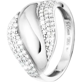 Prsten Bealio BEALIO Stříbrný prsten VLNKY Velikost prstenu: 63 03-11572-2937