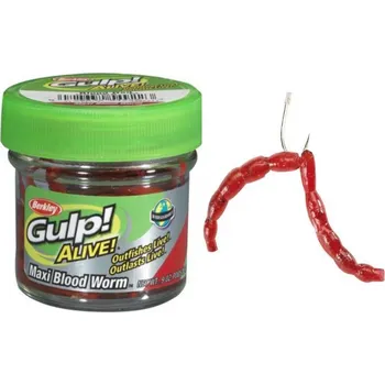 Berkley Patentky Gulp Maxi Blood Worm