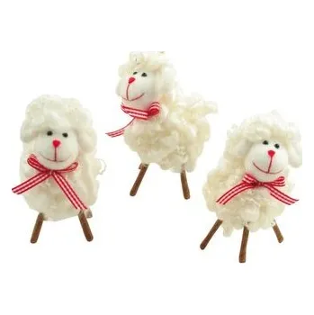 Ovečka z vlny na postavení 10 cm