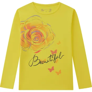 Dívčí tričko - Wolf S2446, žlutá Barva: Žlutá, Velikost: 140