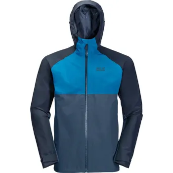 Pánská větrovka Tmavě modrá pánská turistická bunda Jack Wolfskin Mount Isa Jkt M 1114061-1383 Velikost: L