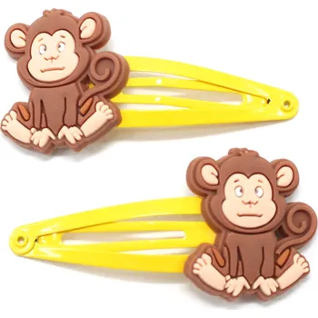 Sponky se zvířátky - zoo, 2 ks Varianta: opice