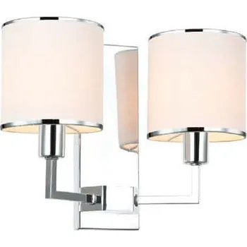 Nástěnné svítidlo Open Design Casa nástěnné svítidlo 2x12 W bílá-chrom OR81497