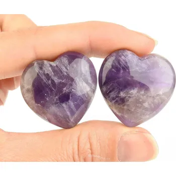 Přírodní kámen Ametyst srdce cca 3cm
