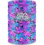 Multifunkční šátek HAWAII - Fialová / ONE SIZE