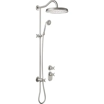 Sprchový set Tres Monoclasic sprchová sada pod omítku s termostatem s dešťovou sprchou || 242.352.03.AC
