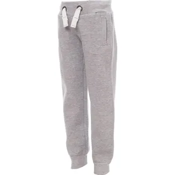 Dětské teplejší tepláky SEATTLE KIDS MELANGE, Payper Barva: ŠEDÁ MELANŽOVÁ, Velikost: 13/14