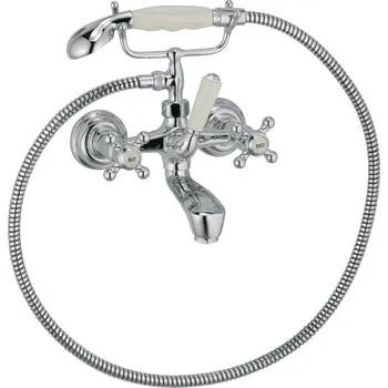 Vodovodní baterie Kludi 1926 vanová baterie na stěnu chrom 514410520