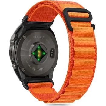 Řemínek na hodinky Tech-Protect | Tech-Protect Nylon Pro reminek na Garmin Fenix 5x / 5x Plus / 6x / 6x Pro / 7x / 8 51mm, orange