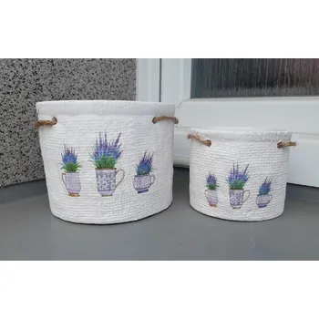 Obal na květináč Prodex Import Květináč s levandulí sd 2ks
