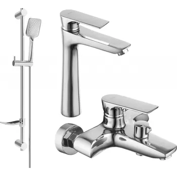 Vodovodní baterie Mexen Axel DF62 sada vanová, chrom - 73813DF62-00 Bateriové soupravy