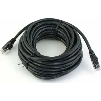Síťový kabel OEM UTP síťový kabel Patch RJ45 CAT5e 10m černý