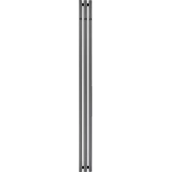 Radiátor Oltens Stang koupelnový radiátor designově 180x15 cm grafitová 55011400