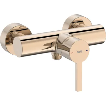 Vodovodní baterie Roca Naia Rose Gold sprchová baterie nastěnná || A5A2196RG0