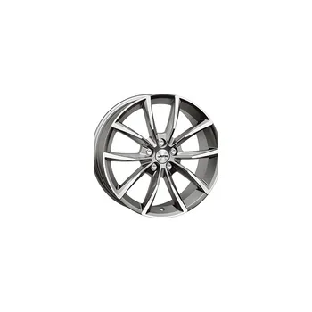 Disk AUTEC ASTANA Skoda 8x18 5x108 ET55.00 titanová + leštění