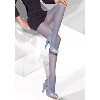 Dámské punčochy Dámské punčocháče Naomi KNITTEX Barva: grafit (šedá), Velikost: L