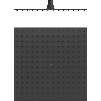 Sprchová hlavice Tres hlavová sprcha 30x30 cm čtvercový černá 134315012NM