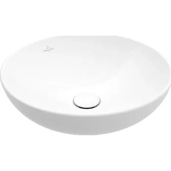 Umyvadlo Villeroy & Boch Loop & Friends umyvadlo 42x42 cm kulatý na pult bílá 4A4600R1