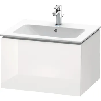 Koupelnový nábytek Duravit L-Cube skříňka 62x48.1x40 cm pod umyvadlo závěsná bílá LC614002222