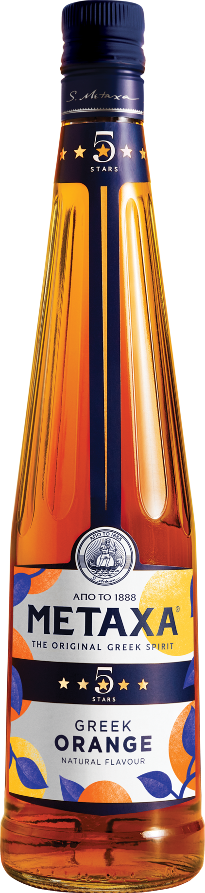 Metaxa 5* Greek Orange 38% 0,7l (holá láhev)