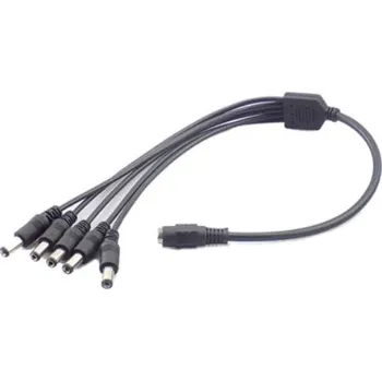 Rozbočovač napájení pro 5 kamer