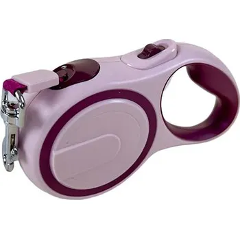 Vodítko pro psa ANNAM Samonavíjecí vodítko 5 m, fialové