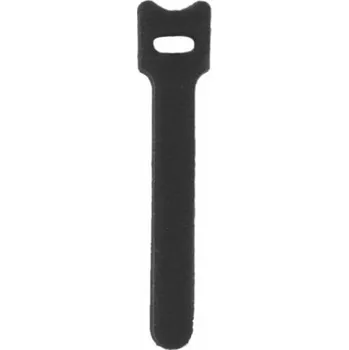 Stahovací páska Multifunkční pásek - suchý zip TC 10x100 mm černá - 10ks