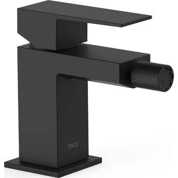 Tres Cuadro Exclusive bidetová baterie stojící černá 006.120.01.NM