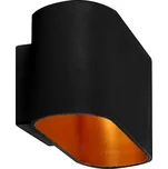 Goldlux Elissa nástěnné svítidlo 1x10 W černá 324412