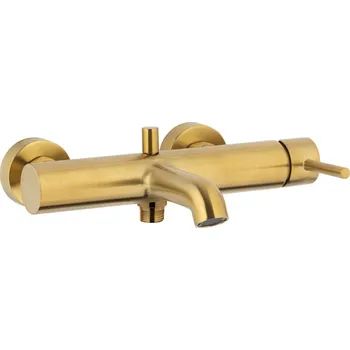 Vodovodní baterie KFA Armatura Moza vanová baterie na stěnu zlatá 5034-020-31