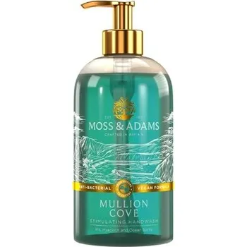 Koupelová kosmetika Stimulující mýdlo na ruce Cornish Cove s vůní kosatce 500ml Moss & Adams