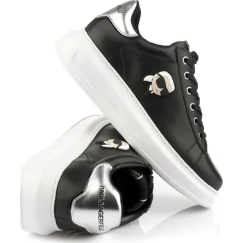 Dámská obuv TENISKY KARL LAGERFELD KAPRI KARL NFT LO LACE BLACK LTHR