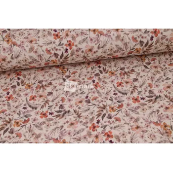 Žebrovaný úplet - Flower