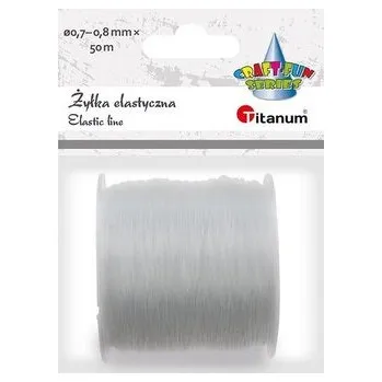 Set školních potřeb Żyłka silikonowa elastyczna 0,7-0,8mm 50m