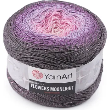 Příze Pletací příze Flowers Moonlight 260 g