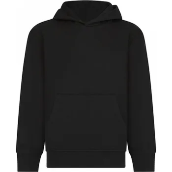 Chlapecká mikina SF Minni Dětská oversize klokanka se spadlými rameny s certifikací Vegan Barva: Černá, Velikost: 11-12 let SM531