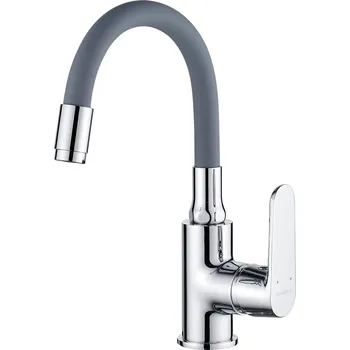 Vodovodní baterie Kuchinox Dima umyvadlová baterie stojící chrom BQD021D