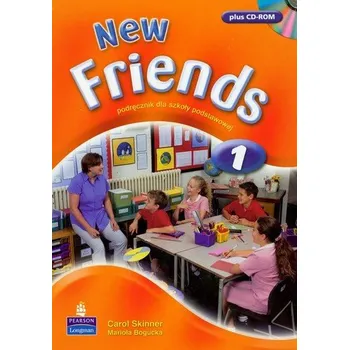 New Friends 1 Podręcznik z płytą CD - Skinner Carol, Bogucka Mariola