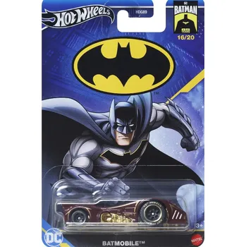 auto na autodráhu Hot Wheels DC Batman 85 Years Batmobile hnědé
