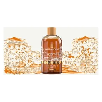Tělový pudr Sprchový gel Sherwood Forest s vůní cedru 500ml Moss & Adams