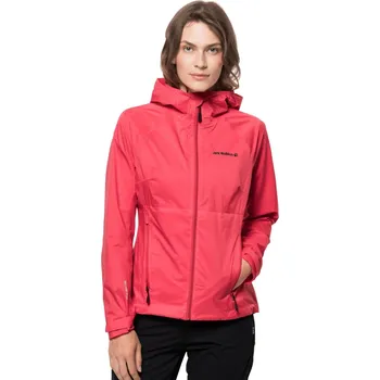 Dámská větrovka Malinová dámská sportovní bunda Jack Wolfskin Tasman 2l Jkt W 1114971-2058 Velikost: XS