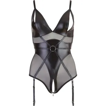 Dámské erotické body Body s podvazky - Body Ambreen S