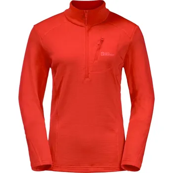 Dámská mikina Oranžová dámská mikina Jack Wolfskin Kolbenberg HZ W 1710791-3033 Velikost: 2XL