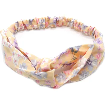 Čelenka Látková šátko-čelenka Barva: žlutá